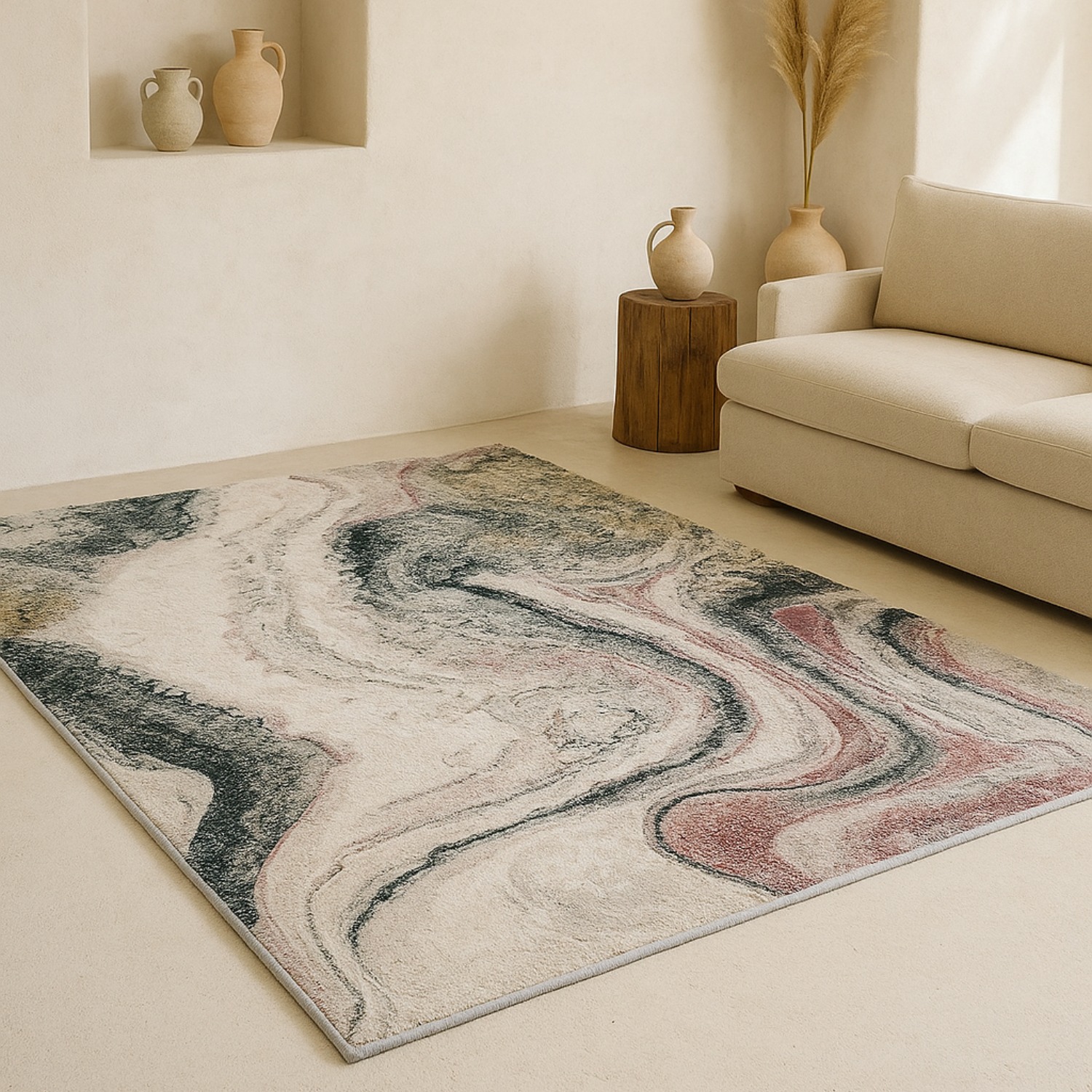 Tapis abstrait contemporain Punta Mesco